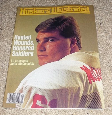 1988 January - Huskers Illustrated - Husker All American John McCormick - Image 1 of 2