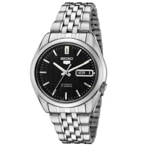 Seiko Serie 5 Reloj Automático Hombre Vintage Estilo SNK361K1 Brazalete Acero - Imagen 1 de 5