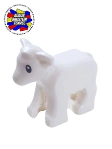 LEGO Cordero 1569 Bebé Oveja Blanco Granja Granja Animal Ciudad Animal Figura - Imagen 1 de 2