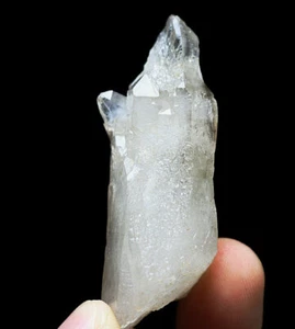NATURAL Unique Skeletal Elestial QUARTZ Crystal Point Mineral Specimen - Picture 1 of 9