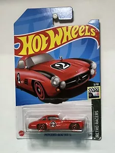 2023 Hot Wheels Retro Racers 3/10 Mercedes-Benz 300 SL 27/250 - Bild 1 von 2