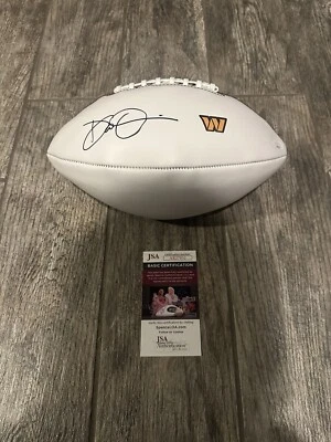 DAN QUINN SIGNED WASHINGTON COMMANDERS FOOTBALL AUTOGRAPHED JSA COACH AUTO - Image 1 of 4
