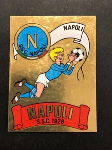 FIGUR FUSSBALLSPIELER PANINI 1980/81 ABZEICHEN NEAPEL Nr. 209 NEU mit VLIES  - Bild 1 von 2