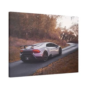 Lamborghini Huracan High Resolution Museum Quality Horizontal Canvas Print #026 - Picture 1 of 10