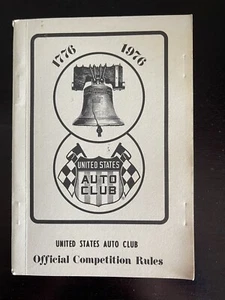 1976 USAC Auto Racing Competition Rule Book - Picture 1 of 9
