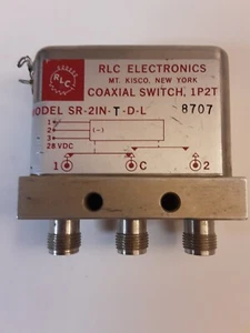 RLC Electronics Koaxialschalter 1P2T SR-2IN-T-D-L - Bild 1 von 7