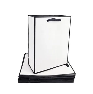 Gift Bags with Handles 12 Pack 11.3 x 8.6 x 3.9 Gift Bags Medium size White B... - Picture 1 of 6