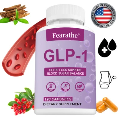 FEARATHE GLP-1 bruciagrassi per perdita di peso - equilibrio glicemia - berberina, EGCG, aloe vera
