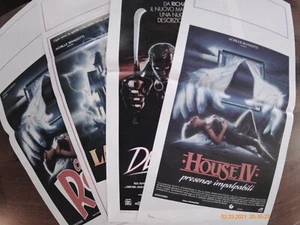 Cinema horror - 4 locandine - Foto 1 di 5