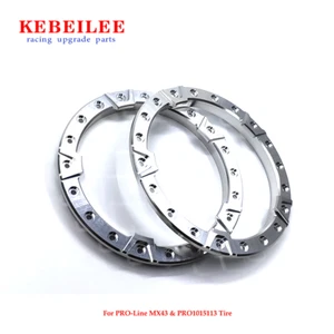 KEBEILEE CNC Alu Outer beadlock ring for PROLine PRO1015113 &MX43 4.3" Tire 2pcs - Picture 1 of 12