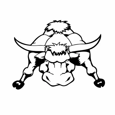 DIE WERBESCHEUNE Stier Bulle Aufkleber Sticker 20 x 15 cm viele Farben Motorrad PKW Styling