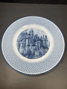 Harry Potter Hogwarts Dinner Plate Johnson Bros Of Wedgwood England 10.75” Blue - Picture 1 of 10