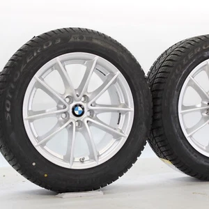 TOP ruedas de invierno originales 17 pulgadas BMW 5er G30 G31 618 radios V neumáticos NUEVO DOT23 - Imagen 1 de 8