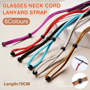 Reading Eyeglass Glasses Chain Cord Lanyard Sunglasses Neck Holder Sports Strap - Picture 1 of 18