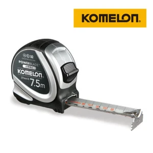 New Komelon Stainless POWERBLADE Tape Measure 7.5m-x-27mm-Rulers-KMC-27S-Tools - Picture 1 of 5