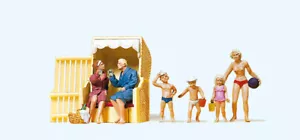 Preiser H0 10438 Figuren-Set Paar im Strandkorb 1:87 - Bild 1 von 1