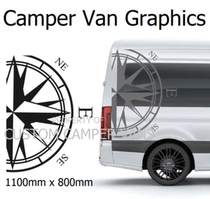(No.863) MOTORHOME GRAPHICS STICKERS DECALS CAMPER VAN CARAVAN UNIVERSAL FITTING - Picture 1 of 8