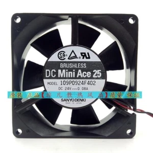 Sanyo 109P0924H202 9225 24V 0.4A 9cm Inverter Cooling Fan - Picture 1 of 3