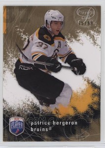 2007-08 Upper Deck Be a Player Player's Club /99 Patrice Bergeron #14