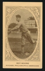 1922 E120 American Caramel (240) -ROY MOORE (Philadelphia A's)