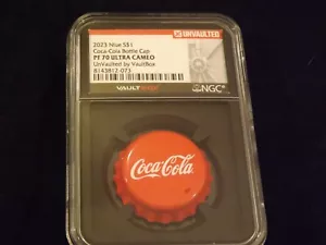 2023 COCA COLA NGC PF 70 - Picture 1 of 2