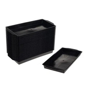 Floral Oasis Brick Trays Black Pack x10 - Picture 1 of 1