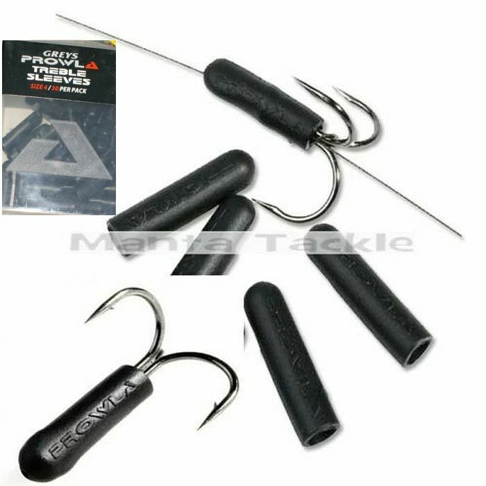 NEW 60 x Greys Prowla Trebles Size 6  Sleeves Treble Hook Protector Pike 2pk - Image 1 of 1