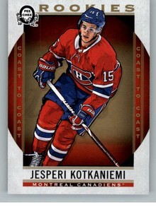 2018-19 O-Pee-Chee Coast to Coast #190 Jesperi Kotkaniemi RC (ref 125845)