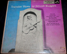 Vintage 10" LP  1955   Travellin' Blues by JIMMIE RODGERS    RCA # LPT 3073