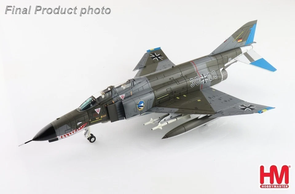Hobbymaster 1:72 HA19097 Hobbymaster 1:72 F-4F Phantom II 38+20, JG 74 "Molders" - Bild 1 von 1