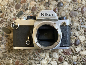 Nikon FM 35mm Film Camera For Parts Shutter Intermittent
