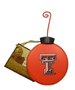 Adorno de metal Texas Tech Red Raiders - Nuevo por Round Top #GTTU007 - Imagen 1 de 4