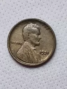 1921-S USA Lincoln Wheat Cent - Foto 1 di 2