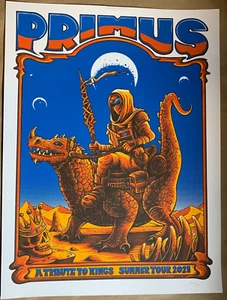 PRIMUS 2021 TRIBUTE TO KINGS SOMMERTOUR NUMMERIERTES KONZERTPLAKAT - SCHÖN! - Bild 1 von 7