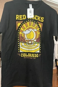 Red Rocks Colorado Graphic Tee Shirt Size Medium. M. New With Tags. - Imagen 1 de 5