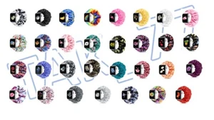 2 FOR 1 Scrunchie Fashion Loop Band Strap For Apple iWatch 9/8/7/6/5 SE 38-44mm - Picture 1 of 33