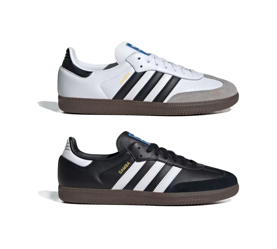 Adidas Samba OG Unisex Trainers Black and White UK 3-12