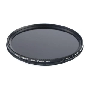 K and F Concept Variable Fader ND2 ND400 77MM HD Filter Lens with Cleaning Cloth - Picture 1 of 9