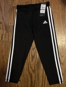 NEW NWT Gitls Adidas Leggings Activewear Jogging Sports Medium M 10/12 - Picture 1 of 6