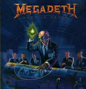 LP Megadeth Rust In Peace ORIGINAL EUROPE 1ST PRESSING. NEAR MINT Capitol Re - Picture 1 of 1