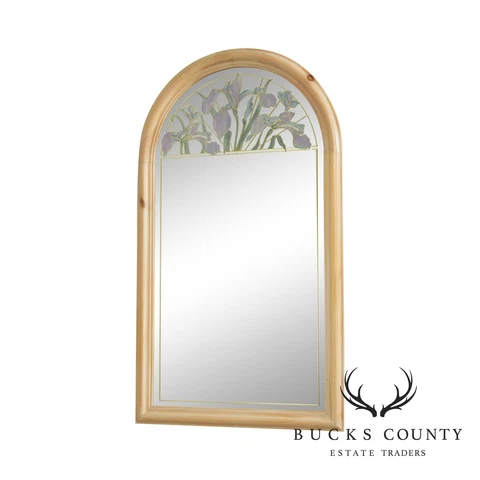Pine Framed Iris Wall Mirror Cover