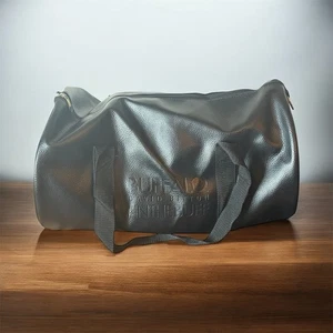 Bolso de Lona Buffalo David Bitton Para Hombre Mediano Negro Viaje Gimnasio - Imagen 1 de 5