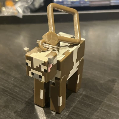 Minecraft Action Figure - Brown Cow Jazwares/MOJANG Fig Cow Video Games Fig - Image 1 of 4