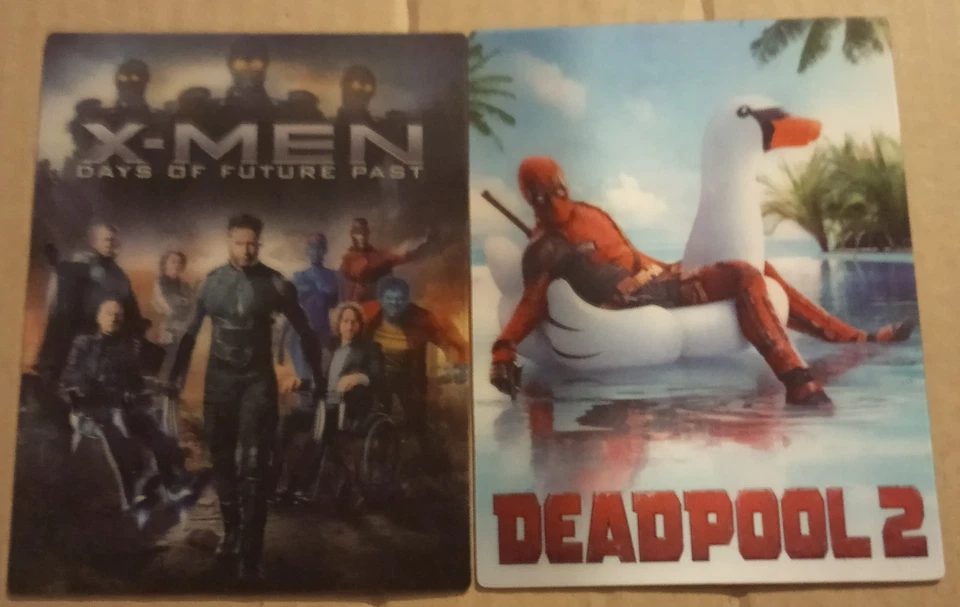 X-Men: DOFP and Deadpool 2 [Ltd Ed. Steelbook Lenticular Magnets Only] - Image 1 of 4