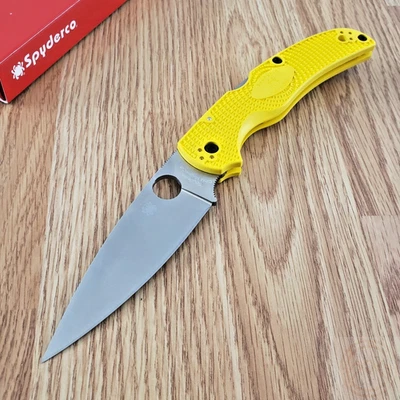 Spyderco Native Chief Folding Knife 4" Satin CPM MagnaCut Steel Blade FRN Handle - Image 1 of 4