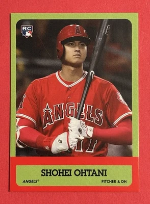 SHOHEI OHTANI - 2018 Topps Throwback Thursday Rookie TBT #179 1963 Football RC - Image 1 of 4