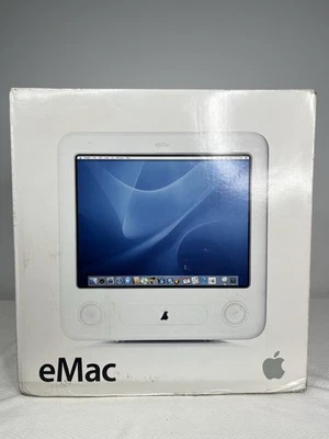 Apple eMac A1002 All in One computer PC G4 with Keyboard and Mouse (New SEALED) - Image 1 of 4
