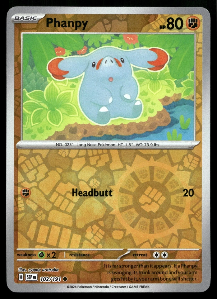 Phanpy - 102/191 SV08: Surging Sparks - Image 1 of 2