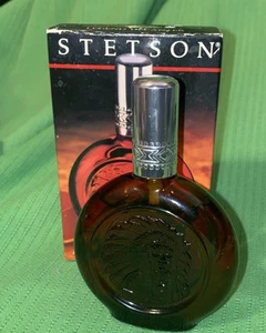 Stetson Cologne for Men 1.75 Fl Oz With Box~Heritage Decanter Spray Bottle - Picture 1 of 9
