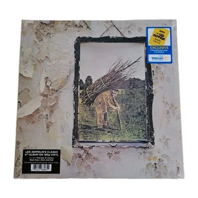 Led Zeppelin IV 180g Vinyl LP Walmart Exclusive Backstage Pass Replica Sealed - Image 1 of 2